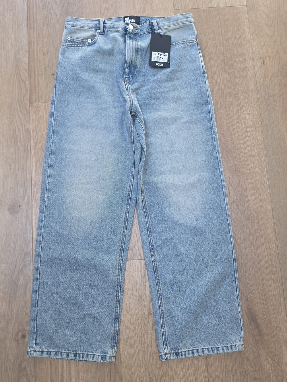 The Kooples Wide Leg Jeans Light Wash EU 40 NWT